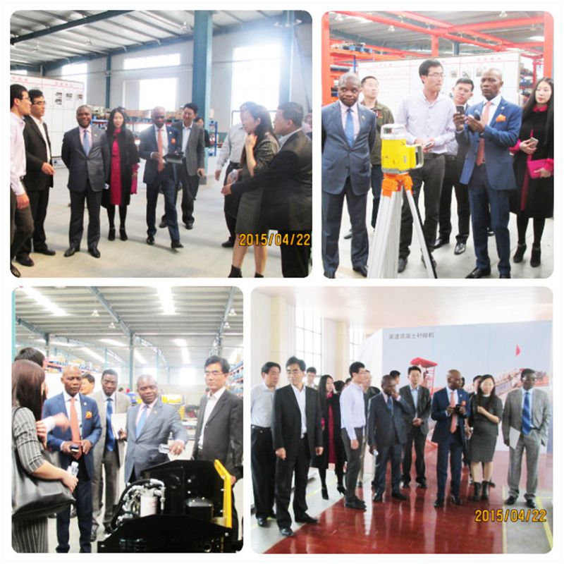 莫桑比克、津巴布韋大使及高新區(qū)領導來廠調研參觀